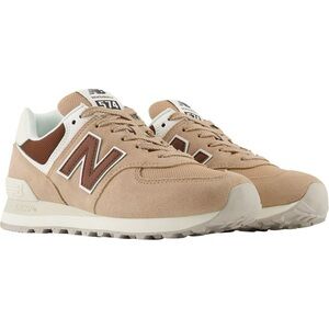 New Balance 574 Sneakers: Brown/Tan Size 8